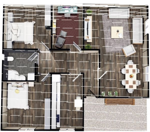 Essential 117 Expansive Living Space