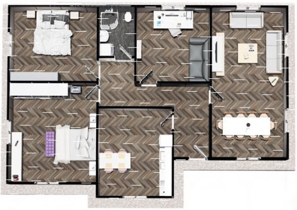 Essential 122 Expansive Interior