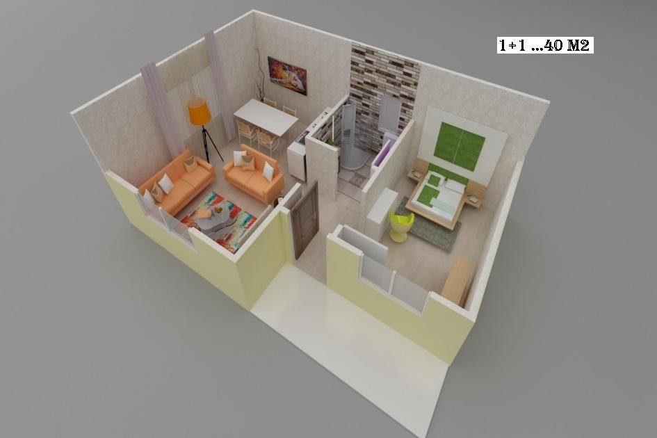 Essential 40 Living Area
