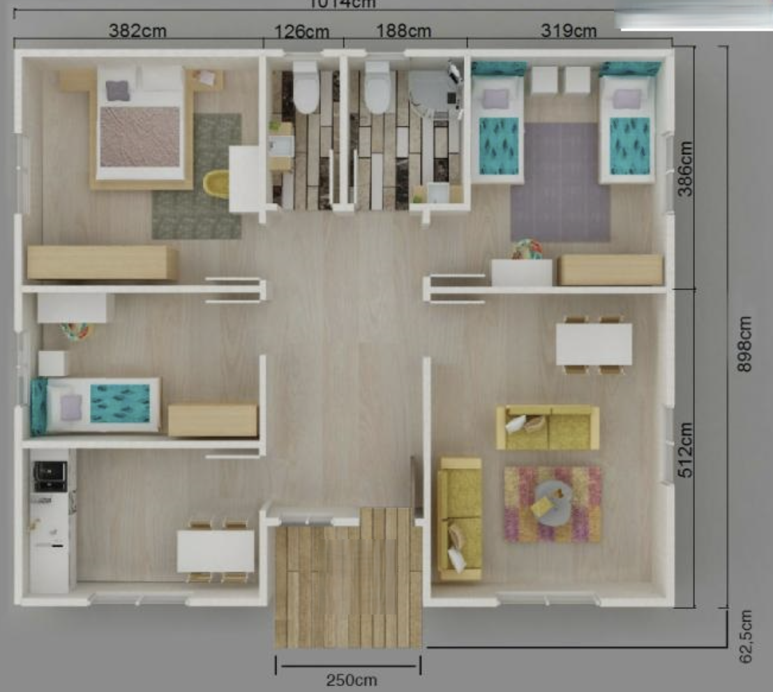 Essential 95 Master Suite Detail